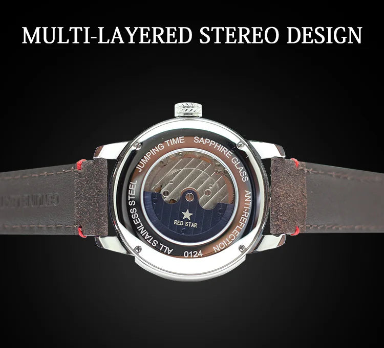 SEAKOSS Seagull 1963 One Hands Automatic Mechanical Watch China Aviation Pilots Wristwatches Sapphire Luminous Clock