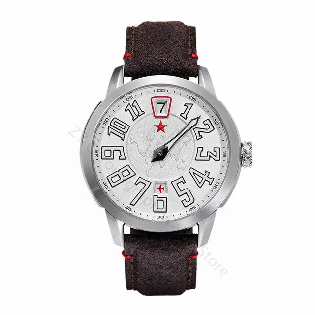 SEAKOSS Seagull 1963 One Hands Automatic Mechanical Watch China Aviation Pilots Wristwatches Sapphire Luminous Clock