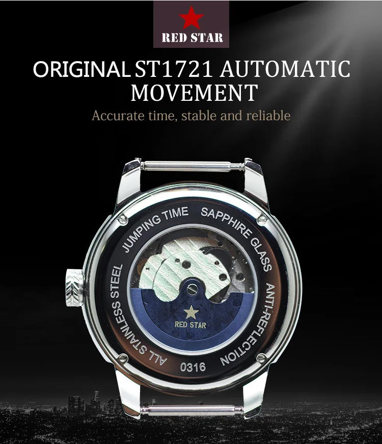 SEAKOSS Seagull 1963 One Hands Automatic Mechanical Watch China Aviation Pilots Wristwatches Sapphire Luminous Clock