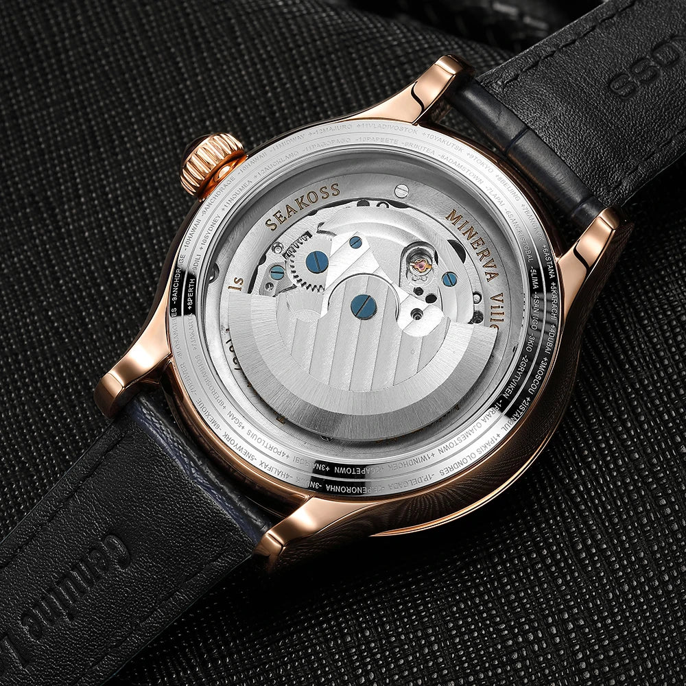 Seakoss OrbitaX 24H — Dual Globe Tourbillon Watch