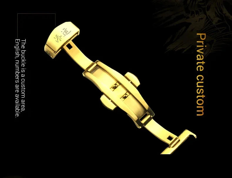 SEAKOSS Zodiac Tiger Super Skeleton Real Tourbillon Watch Men Luxury Sapphire Glass Men's Hand Wind Mechanical Watches Leather