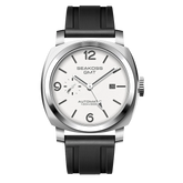 SEAKOSS 100m Diving Men GMT Automatic Mechanical Watches 1963 Clock Original Dual Time Zone Super Luminous Sapphire Wristwatches